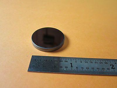 OPTICAL SILICON THICK LENS WAFER INFRARED LASER OPTICS AS IS BIN#8-84