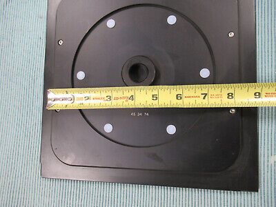 ZEISS GERMANY 453474 LARGE STAGE TABLE MICROSCOPE PART AS PICTURED #100-S-16