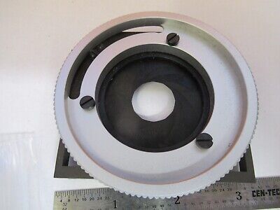 LEITZ ORTHOPLAN IRIS DIAPHRAGM ASSEMBLY MICROSCOPE PART AS PICTURED &11-B-99