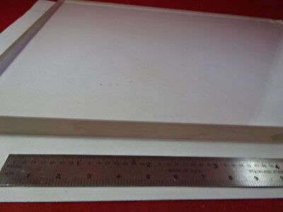 LARGE BEAMSPLITTER HUGE OPTICAL FLAT HUGE GLASS PLATE OPTICS AS IS  #94-24