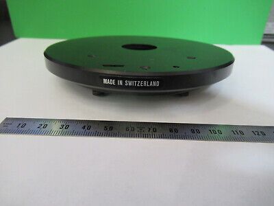 WILD HEERBRUGG SWISS M11 STAGE TABLE MICROSCOPE PART AS PICTURED &Q9-A-04