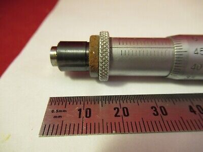 MITUTOYO JAPAN MICROMETER POSITIONING MICROSCOPE PART AS PICTURED &8-B-20