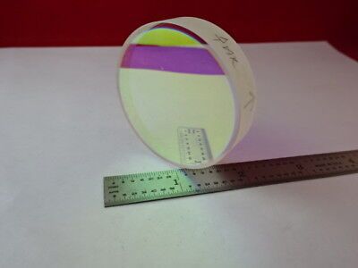 OPTICAL COATED FILTER MIRROR FLAT OPTICS AS IS #89-78