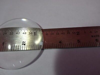 OPTICAL LENS CONVEX CONCAVE OPTICS AS IS #91-53