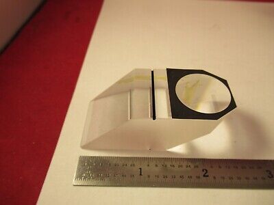 NIKON JAPAN GLASS PRISM HEAD OPTICS MICROSCOPE PART AS PICTURED &FT-6-09