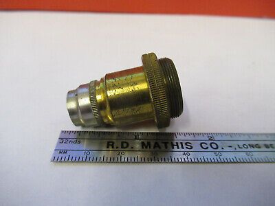 ANTIQUE SEIBERT WETZLAR OBJECTIVE  "2" MICROSCOPE PART AS PICTURED &8z-a-106