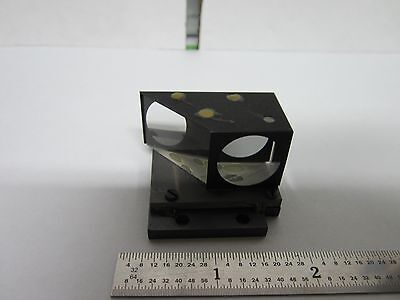 MICROSCOPE PART LEITZ GERMANY PRISM MOUNTED OPTICS AS IS BIN#F5-04?