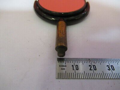 ANTIQUE BAUSCH LOMB RARE MIRROR OLD OPTICS MICROSCOPE PART AS PICTURED #eB7-A-19