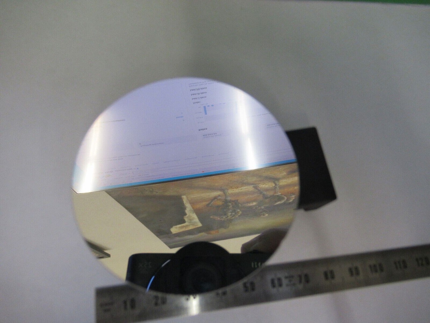 FOR PARTS OPTICAL MIRROR MOUNTED IN BASE LASER OPTICS AS PICTURED z4-b-65