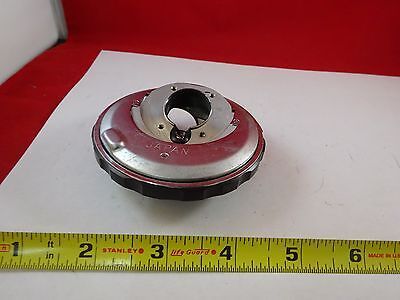 MICROSCOPE PART NIKON NOSEPIECE WITHOUT OPTICS AS IS BIN#73-ii