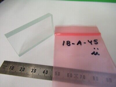 OPTICAL RECTANGULAR GLASS BLOCK WINDOW OPTICS AS PICTURED &18-A-45