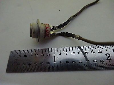 RARE VINTAGE CERAMIC VACUUM TUBE GE 7077 AS IS  BIN#W4-08