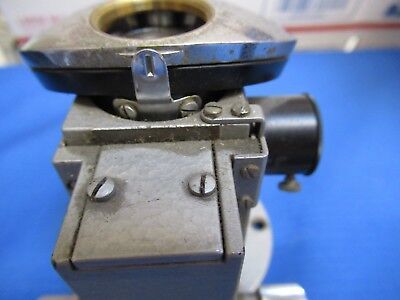 UNITRON JAPAN NOSEPIECE BLOCK ASSEMBLY MICROSCOPE PART AS PICTURED &S1-A-10