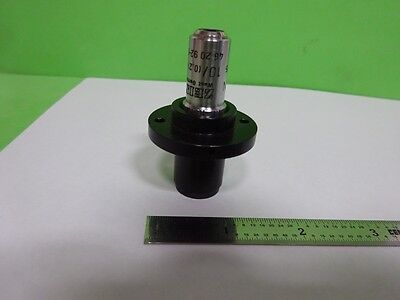 MICROSCOPE PART OBJECTIVE ZEISS GERMANY EPIPLAN 10X OPTICS  AS IS BIN#72-20