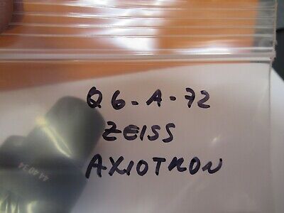 ZEISS AXIOTRON GERMANY 10X EYEPIECE 444034 MICROSCOPE PART AS PICTURED &Q6-A-72