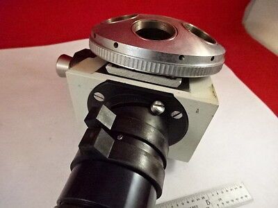 MICROSCOPE PART VICKERS ENGLAND NOSEPIECE PHOTOPLAN ILLUM OPTICS AS IS #Y5-D-10