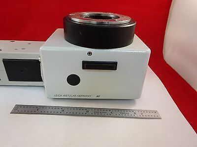 MICROSCOPE PART LEICA VERTICAL ILLUMINATOR GERMANY AF OPTICS AS IS BIN#K2-B-03