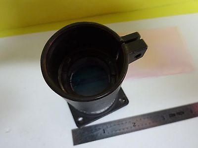 OPTICAL MIL SPEC BRASS MOUNTED LENS LASER OPTICS AS IS BIN#W4-57