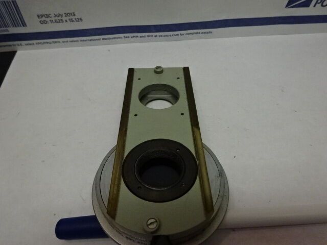 FOR PARTS MICROSCOPE PART AUS JENA PRISM NEOPHOT OPTICS AS IS #82-42