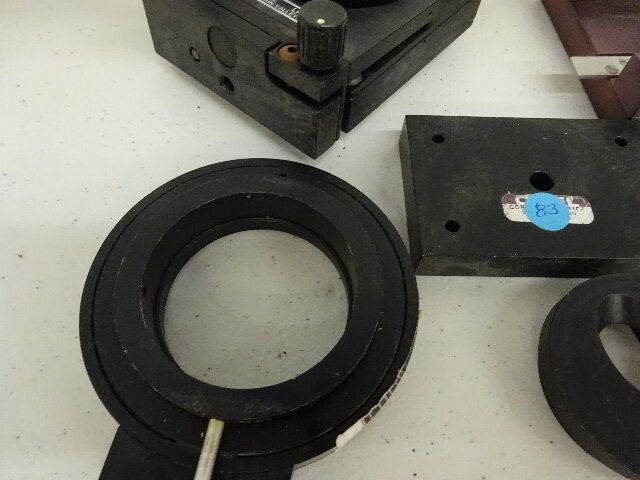 FOR PARTS LOT OPTICS FIXTURES ORIEL NEWPORT HOLDER MOUNTS SUPPORT AS IS #TC1-K