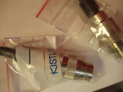 KISTLER AMP CONNECTOR SUHNER for SENSOR PRESSURE FORCE AS PICTURED &Z4-B-28