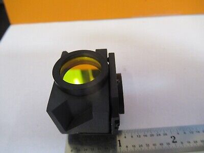 LEITZ GERMANY CUBE N2 513609 FLUOR MICROSCOPE PART OPTICS AS PICTURED &85-B-42