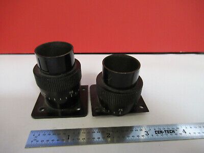 LEITZ GERMANY BRASS OCULAR HOLDER HEAD MICROSCOPE PART AS PICTURED #B9-A-43