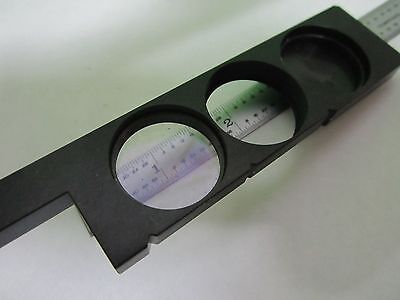 MICROSCOPE PART SLIDE FILTER OPTICS AS IS BIN#N3-D-08