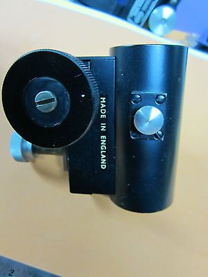 MICROSCOPE TUBUS MADE IN ENGLAND WITHOUT OPTICS BIN#E2