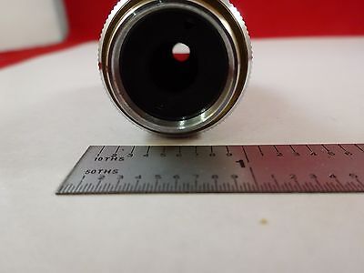 MICROSCOPE PART OBJECTIVE LEITZ GERMANY 40X OPTICS AS IS BIN#R2-C-21