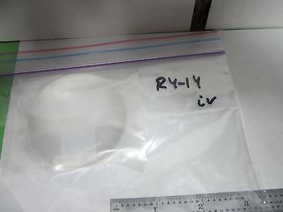 OPTICAL LARGE BI CONVEX LENS OPTICS AS IS  BIN#R4-14