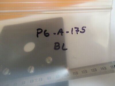 BAUSCH LOMB ANTIQUE STAGE TABLE MICROSCOPE PART AS PICTURED P6-A-175