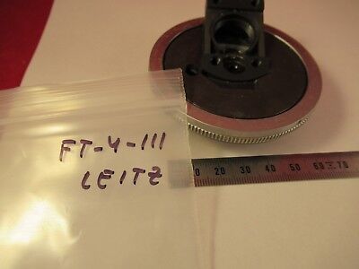 LEITZ GERMANY NOSEPIECE ASSEMBLY OPTICS MICROSCOPE PART AS PICTURED &FT-4-111