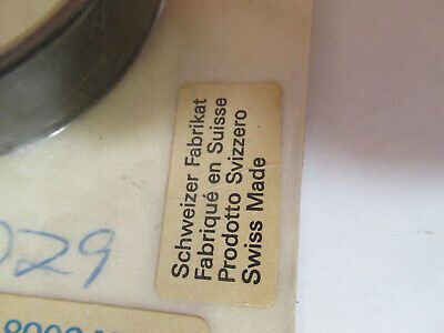 WILD HEERBRUGG SWISS M40 VOLPI ADAPTER MICROSCOPE PART AS PICTURED P3-A-29