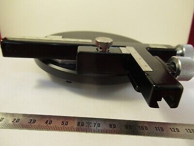 WILD HEERBRUGG M11 MICROMETER STAGE TABLE MICROSCOPE PART AS PICTURED &14-A-98