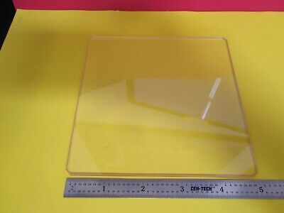 OPTICAL COHERENT COATED FLAT PLATE RARE GLASS OPTICS AS PICTURED &FT-6-130