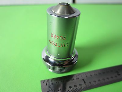 OPTICAL MICROSCOPE PART UNITRON OBJECTIVE DM PHASE CONTRAST 40X OPTICS BIN#B5-37