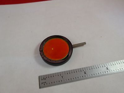 MICROSCOPE PART ZEISS GERMANY DICHROIC MOUNTED FILTER OPTICS AS IS BIN#E2-A-18