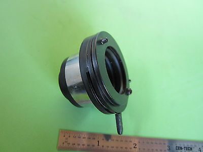 OPTICAL MICROSCOPE PART IRIS CONDENSER AS IS OPTICS DWR-8B