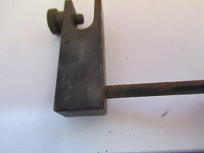 FOR PARTS ANTIQUE BRASS ROTATION KNOB LEVER OLD MICROSCOPE AS PICTURED &7B-B-05