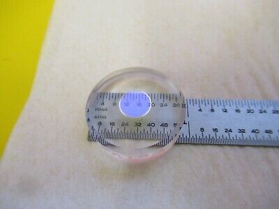 OPTICAL FLAT FUSED SILICA COATED LASER OPTICS AS PICTURED &16-C-53