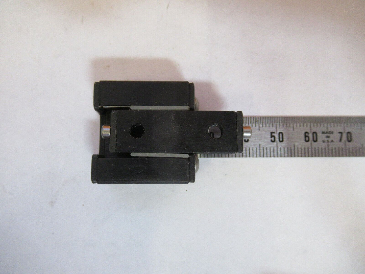 DCI MINI LINEAR POSITIONING SLIDE BEARING MICROSCOPE PART AS PICTURED #1E-FT-56