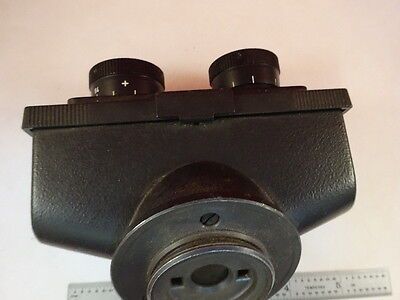 MICROSCOPE PART LEITZ WETZLAR GERMANY HEAD 512661 OPTICS B#AG-27