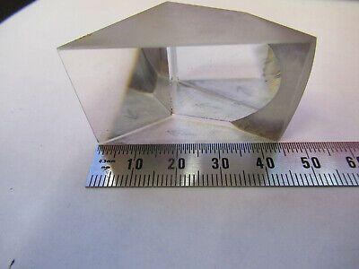 OPTICAL GLASS PRISM OPTICS AS PICTURED #82-A-09