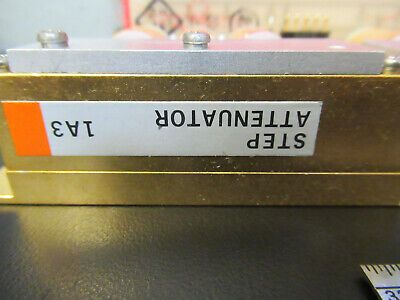 WEINSCHEL ENGINEERING STEP ATTENUATOR RF MICROWAVE AS PICTURED &8C-FT-01