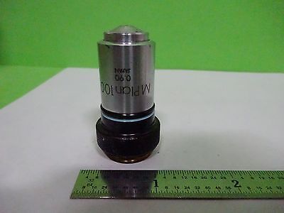 MICROSCOPE PART OBJECTIVE MPLAN 100X OLYMPUS JAPAN OPTICS BIN#K1-M-15