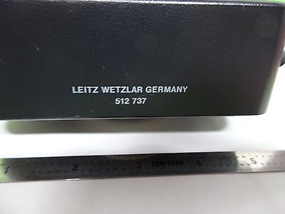 MICROSCOPE PART LEITZ GERMANY HEAD 512737 ORTHOLUX II OPTICS AS IS BIN#Y1-05