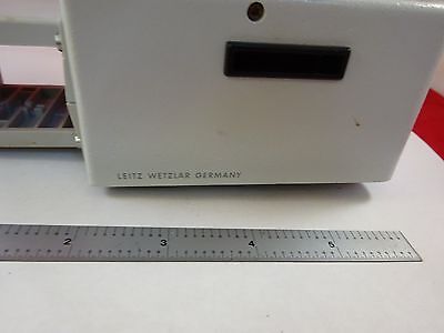 FOR PARTS MICROSCOPE LEITZ GERMANY VERTICAL ILLUMINATOR OPTICS AS IS BIN#C9-A-04