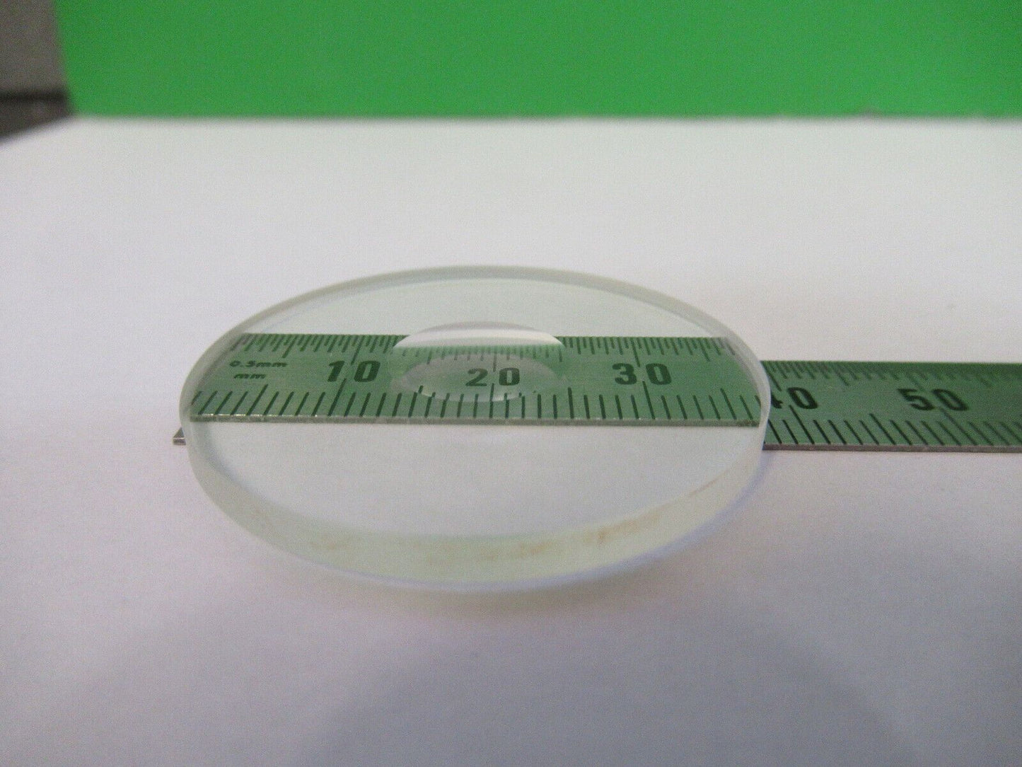 OPTICAL SUBSTRATE PLANO CONCAVE LIQUID INSPECTION OPTICS AS PICTURED R1-B-49