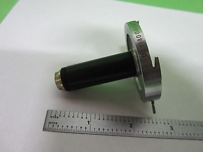 MICROSCOPE PART OBJECTIVE 58X MOUNTED OPTICS AS IS BIN#V1-05